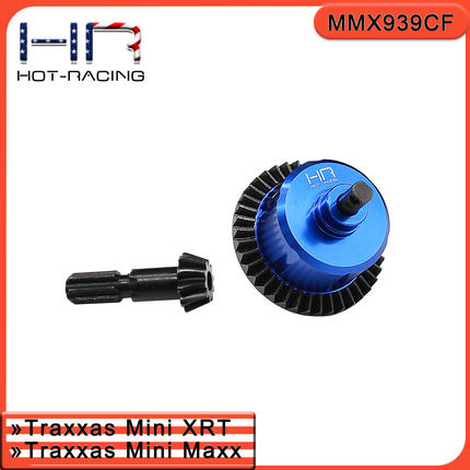 HR Traxxas Mini Maxx/Mini XRT 40铬钢前差速器 小伞齿