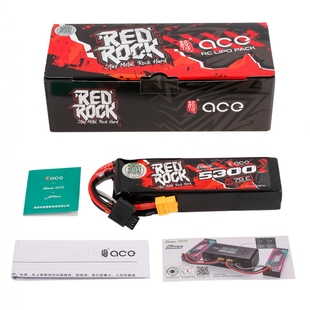 tech 5300mAh 70C 3S锂电池带电里显示 格氏ACE 11.1V Redrock