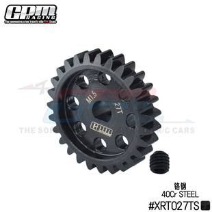 GPM 大X Maxx 6S/8S 1/6 大XRT 8S 大脚车 铬钢电机齿 马达齿27T