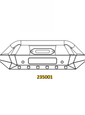 CROSSRC  EMOX4大豹子攀爬车 前杠+灯壳 235001 CS-97401267