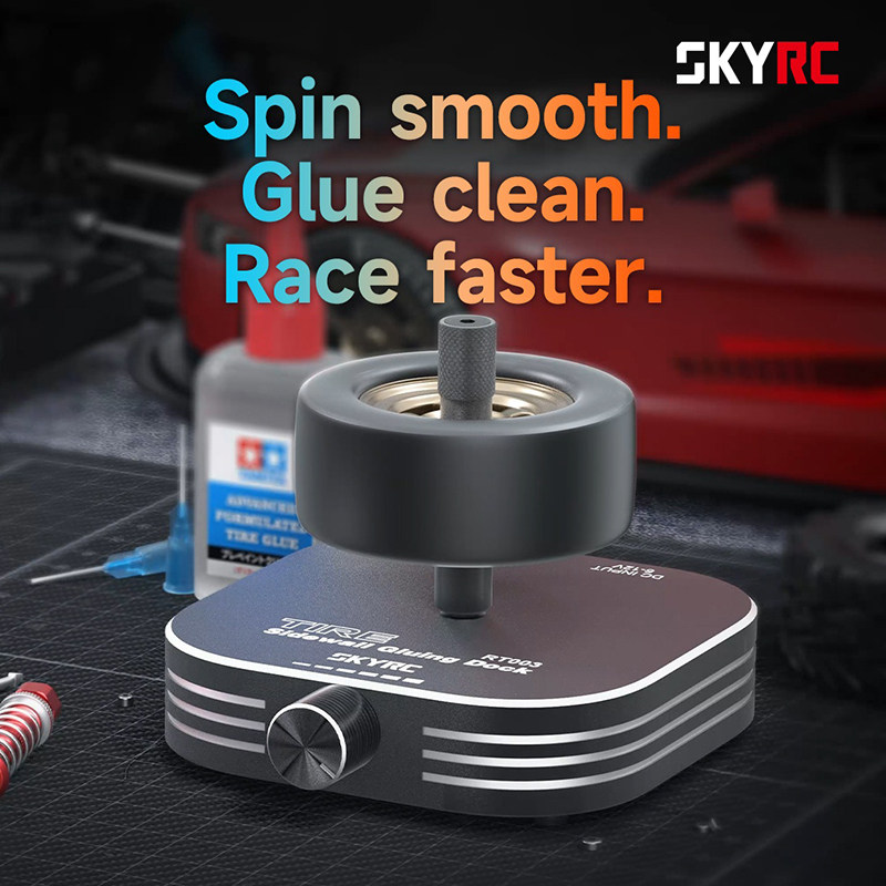 SkyRC轮胎侧壁涂胶坞上胶工具