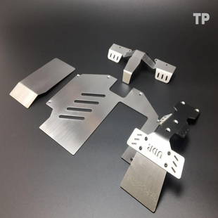 防撞护板 护蛋 底盘装 TRAXXAS 后桥保护 金属护甲 甲 OP配件 UDR