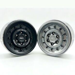 新款RC复古CNC精品仿真1.9 2.2轮毂LC76 CROSSRC KM VP
