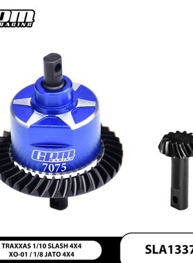 GPM SLASH 4X4 XO-01 Jato 中碳钢+铝7075前差速器组装