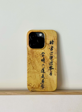 栖迟原创中国风书法宋画手机壳苹果iPhone17/华为Pura80手机壳进口菲林硬壳二合一磁吸防摔-浣溪沙