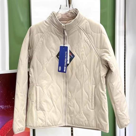 冰川时代羊毛修身加厚棉服内外穿