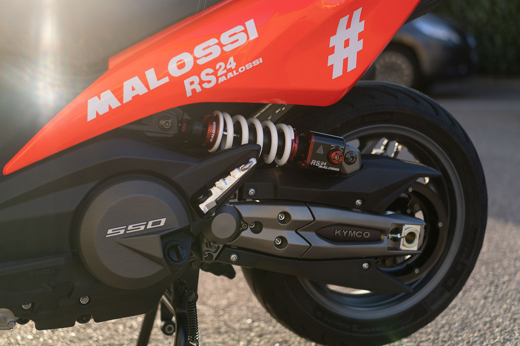 意大利 malossi 改装 减震 避震 后减震 后避震 AK550