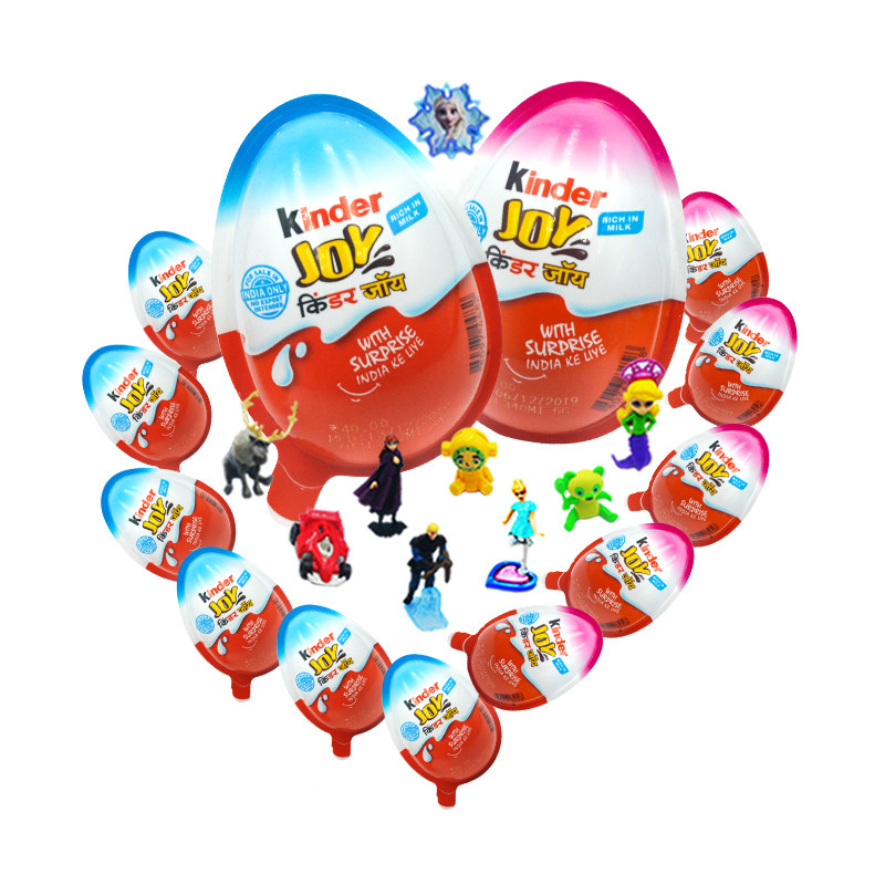 Kinder奇趣蛋健达牛奶巧克力半边玩具男女孩趣奇蛋哄娃儿童零食