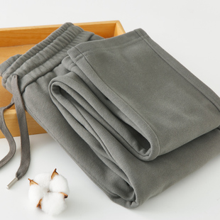 卫裤 长裤 男 休闲拉锁全棉运动裤 男潮 美式 380G春秋重磅纯棉直筒裤