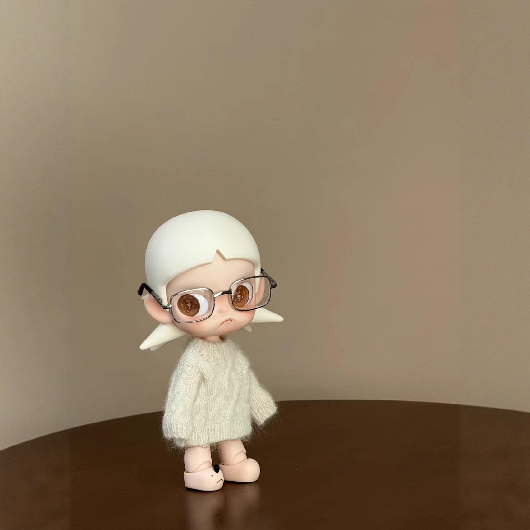 酷酷嘎子姐向往之处娃衣Zsiga动人白毛衣衣服套装【不含玩偶】