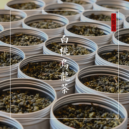 新版升级散装50克白桃乌龙茶