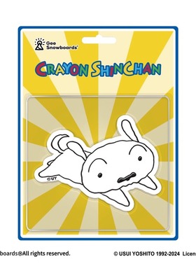 Gee snowboards滑雪板防滑贴蜡笔小新正版联名耐低温防滑垫小白