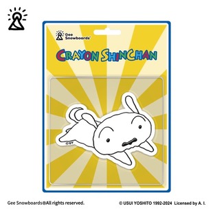 Gee snowboards滑雪板防滑贴蜡笔小新正版联名耐低温防滑垫小白