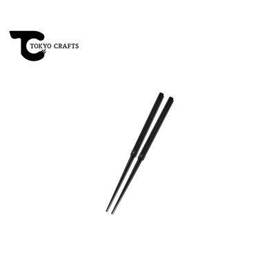 TOKYO CRAFTS户外露营专用便捷式可折叠筷子银筷子铝合金易收纳