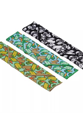 CAMPFISH沾沾布小物竿袋趣鸭迷彩鱼竿厚实保护袋便捷小物钓袋子