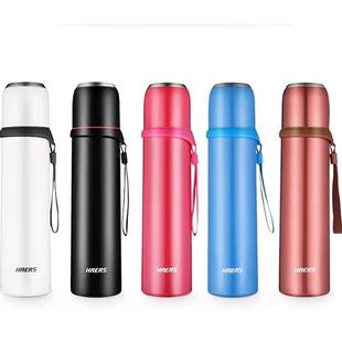 哈尔斯真空保温杯ins男女学生大容量成人便携水壶杯子LB 500F