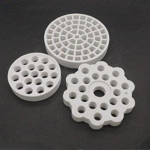 辐射管陶瓷片蜂窝片鼠笼式 茶叶机发热芯吹风芯陶瓷骨架电热丝支架