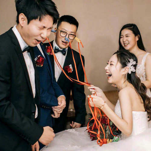 接亲游戏道具柏拉图搞笑夹子拔河