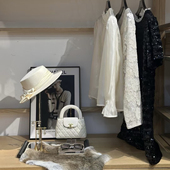 样板房女士衣帽间软装 搭配道具轻奢小香风服饰包包帽子