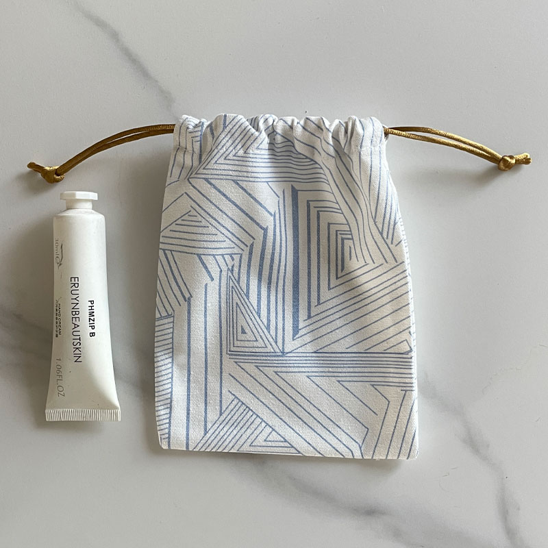 抽绳袋棉布抽绳设计可水洗