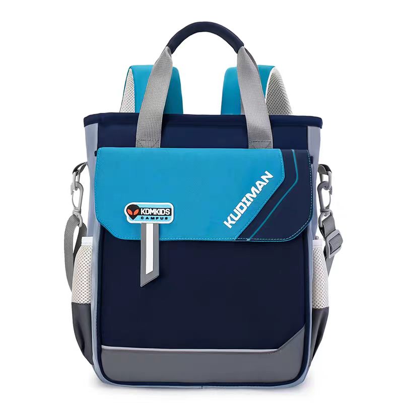 儿童补习袋2025新款高级感韩版小学生书包手提双肩补课包定制印字