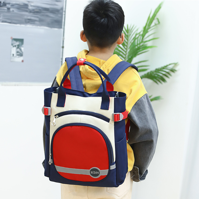 补习补课袋小学生书包防水手提包儿童大容量双肩背包定制印字logo