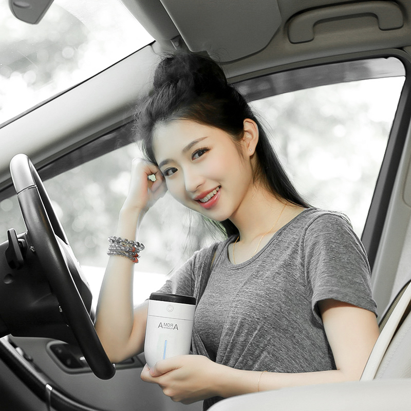 [望舒车品车用氧吧,空气净化器]车载香薰加湿器USB家用静音喷雾补水月销量1件仅售39元