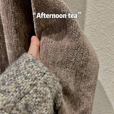 C先生雪尼尔卧室复古老钱风窗帘