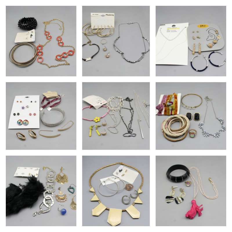 欧美大牌百搭精致炫彩首饰礼包项链手链女气质高级感