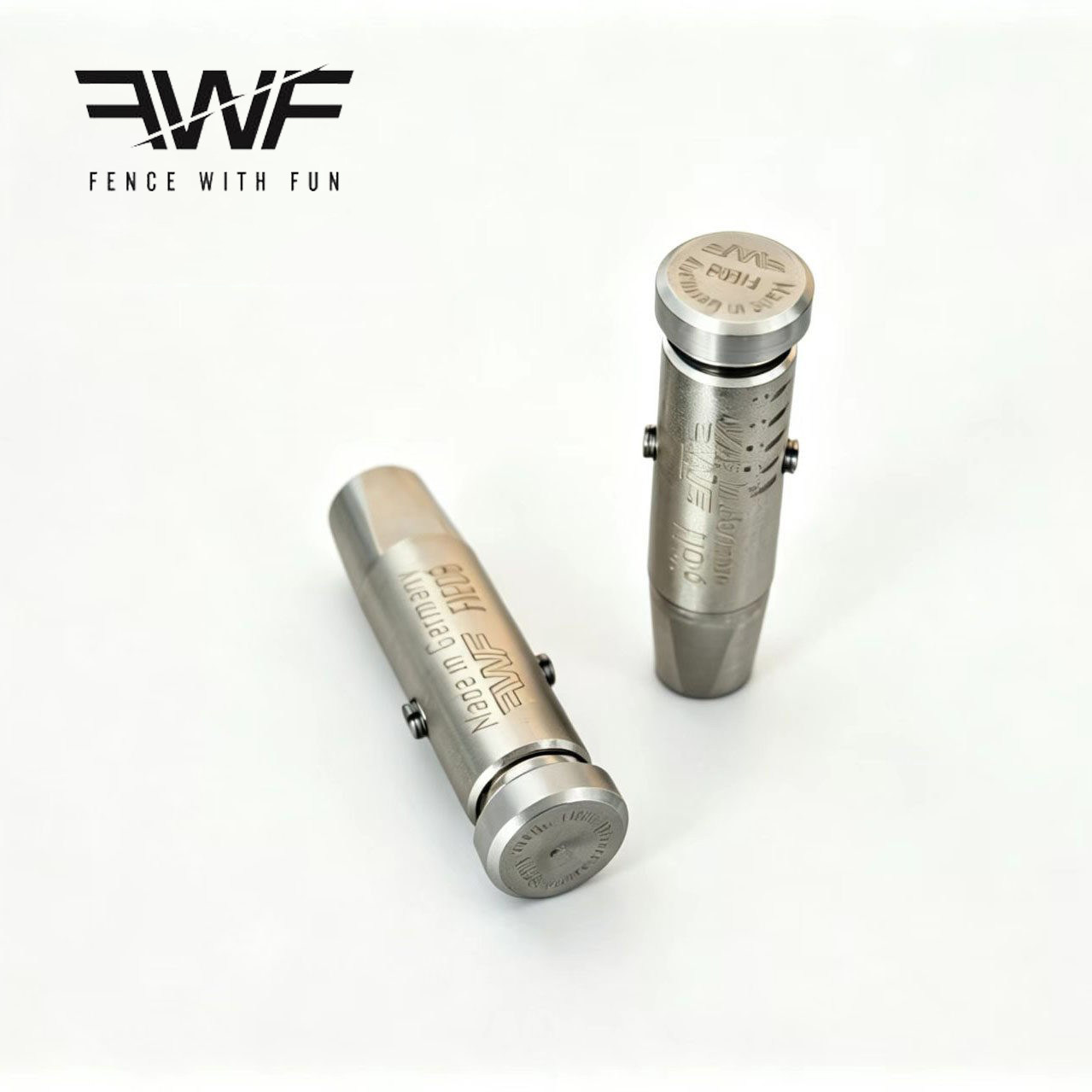FWF德国进口击剑器材一体式花剑整头击剑配件剑头