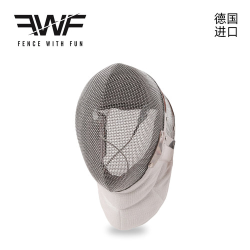 FWF德国进口击剑面罩佩剑护面1600N击剑头盔4SM-VA比赛用FIE认证