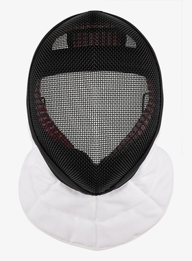 Allstar德国进口击剑面罩头盔护面重剑黑色面罩FIE1600n