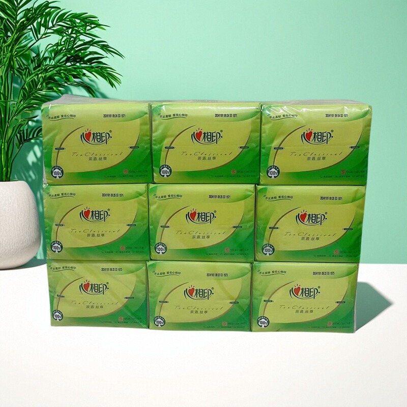 120抽3层27包心相印无印花