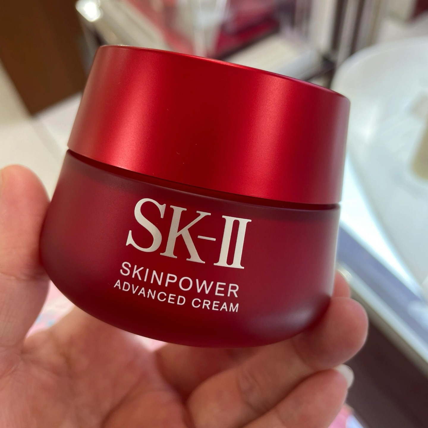 SK2大红瓶面霜紧致淡纹轻盈清爽滋润肌源修护精华霜80g