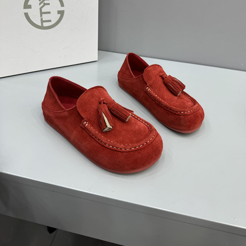 磨砂皮流苏乐福鞋女26新款一脚蹬平底休闲鞋百搭轻便真皮单鞋Ｆ10,女鞋,勃肯鞋/软木鞋,淘宝优惠券,粉丝福利购,淘宝优惠卷