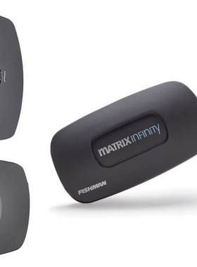 Fishman Matrix Infinity渔夫正版红条带麦克风双通道吉他拾音器