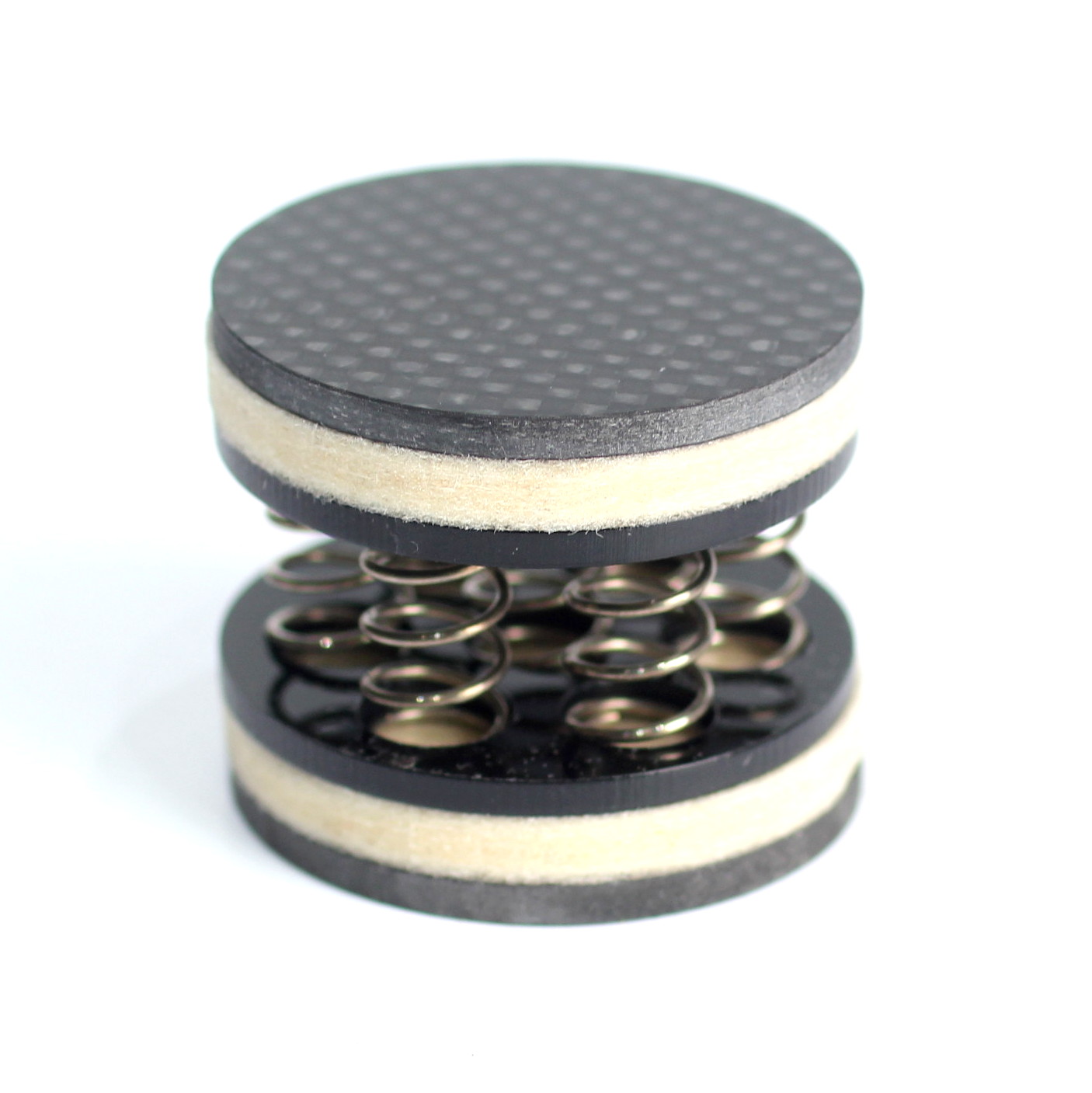 复合调音弹簧防震垫不锈钢功放震脚垫胆机CD机音箱音响减震脚钉垫