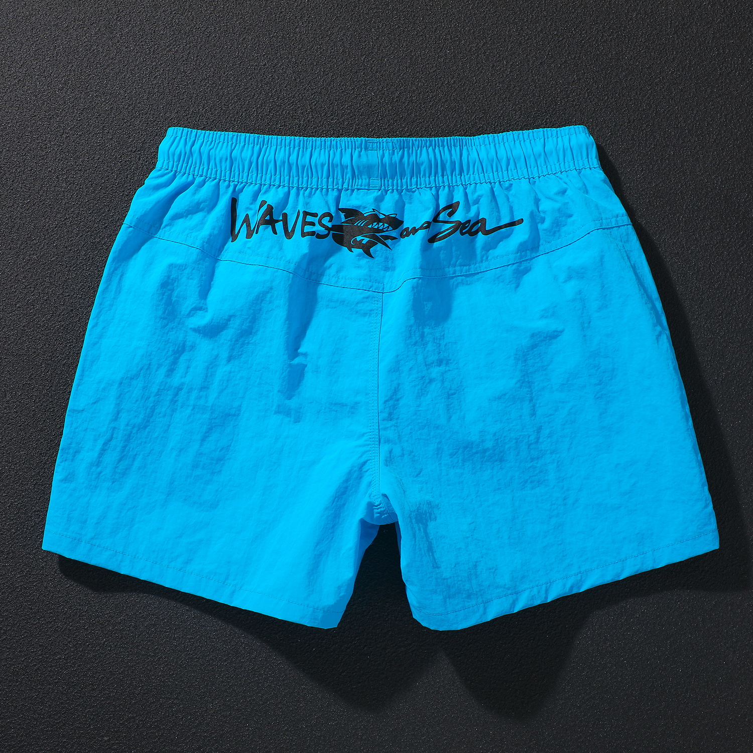 盖浪男士新款纯色运动短裤夏季外穿健身轻薄有内衬透气速干三分裤