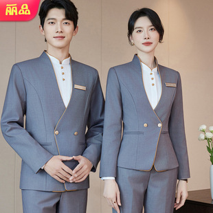 男女西服套装职业工装珠宝店金店管理层经理五酒店前台工作服