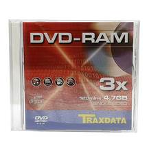 DVD-RAM可擦写盘刻录盘铼德4.7G RW 光碟片 光硬盘非松下12CM包邮