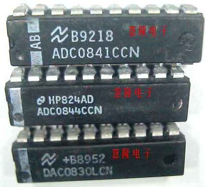 ADC0841CCN ADC0844CCN DAC0830LCN  保证正品 现货（实物图）
