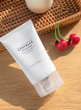 skin1004积雪草面霜centella舒缓修护痘印敏感肌滋润理肤天使75ml