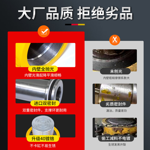 分离式液压千斤顶超薄5T20T30T50T100T200吨加长型油缸手动千斤顶