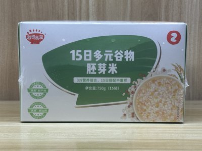 秋田满满15日多元谷物胚芽米750g（15包）