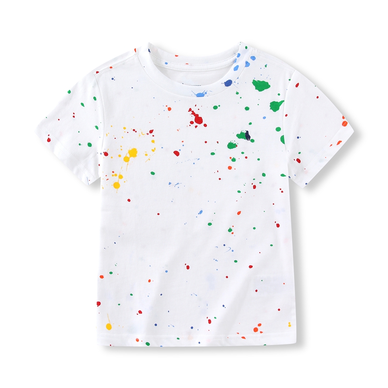 RL097男女童纯棉短袖T恤 夏季新款小马 中大童