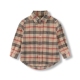 休闲 法兰绒厚款 RL小马077男女童磨毛格子纯棉长袖 衬衣儿童衬衫