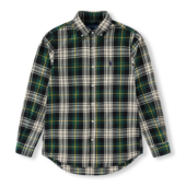 RL016外贸成人小马男士 法兰绒秋冬衬衫 小马衬衣