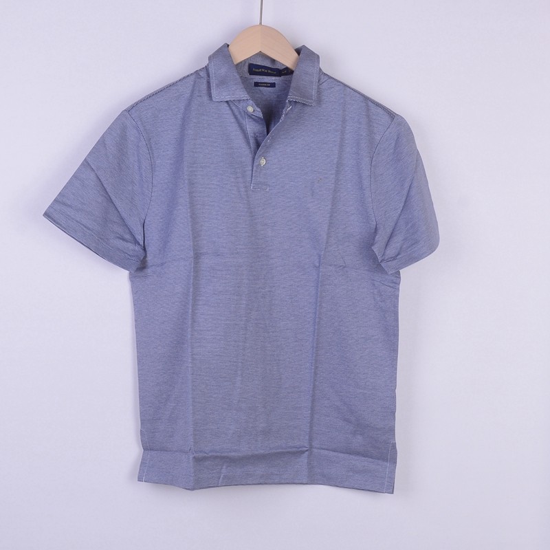 088男装短袖 细条纹宽松 加肥加大 夏装新款经典翻领