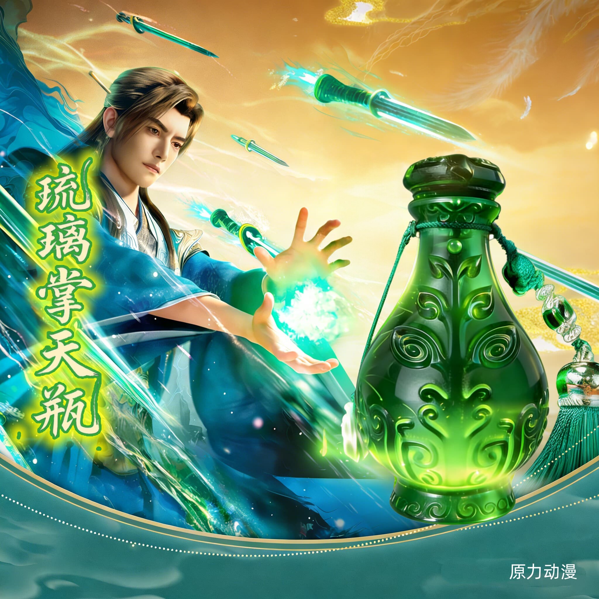 凡人修仙传韩立同款掌天瓶挂件图片