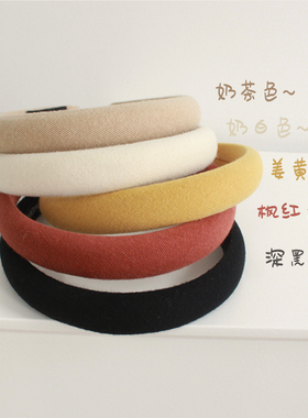ZHUZHUJIA海绵秋冬新款发箍